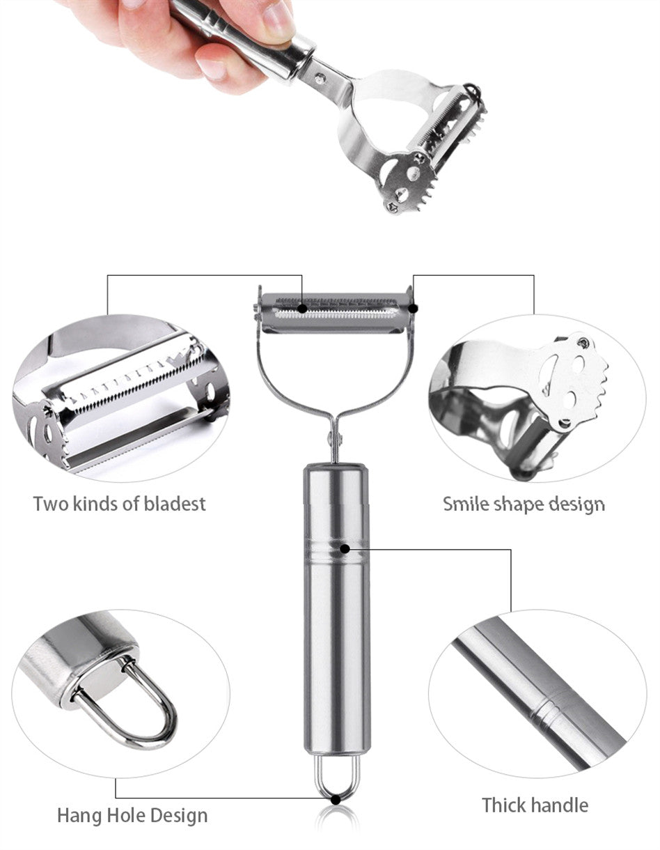 SliceCraft™ Vegetable & Fruit Peeler