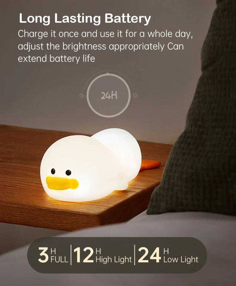 Doudou™ Silicone Duck Night Lamp