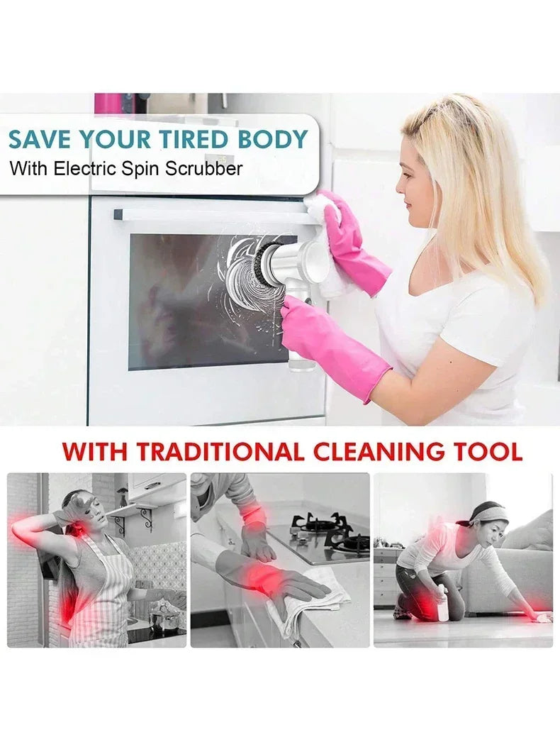 Scrubo™ Electric Spin Scrubber