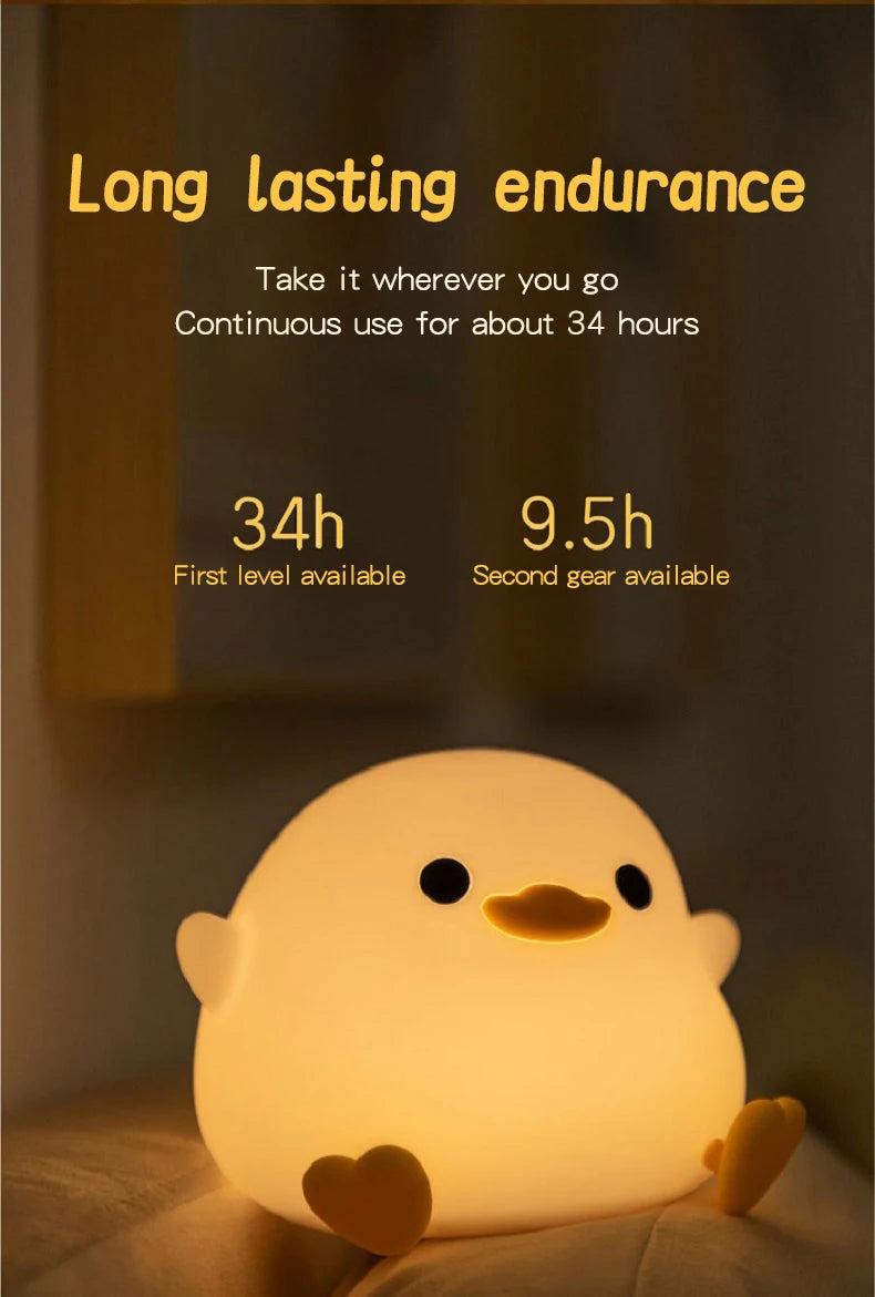 Doudou™ Silicone Duck Night Lamp
