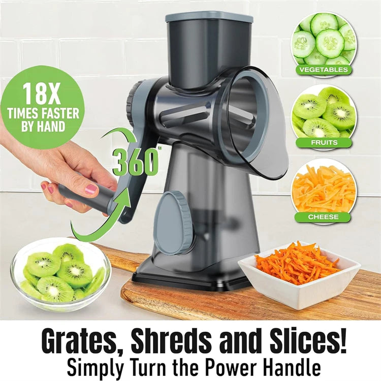 GrateMaster™ 3-in-1 Rotary Slicer