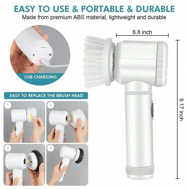 Scrubo™ Electric Spin Scrubber