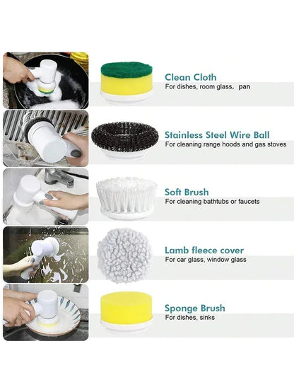 Scrubo™ Electric Spin Scrubber