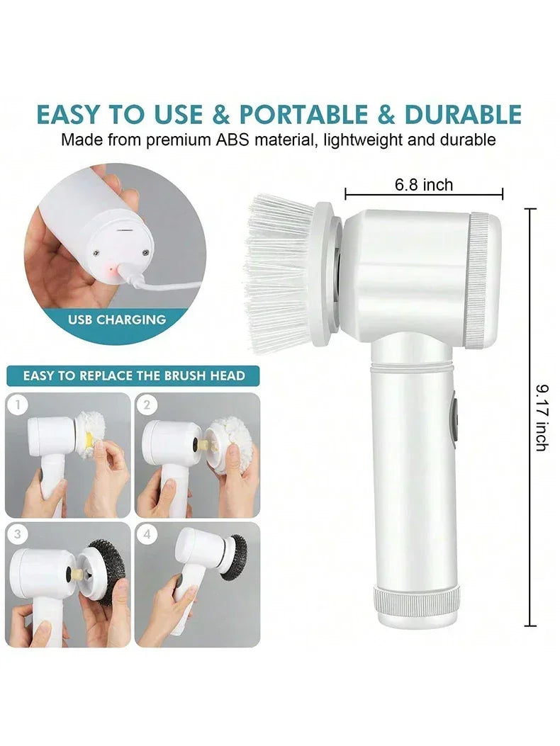 Scrubo™ Electric Spin Scrubber