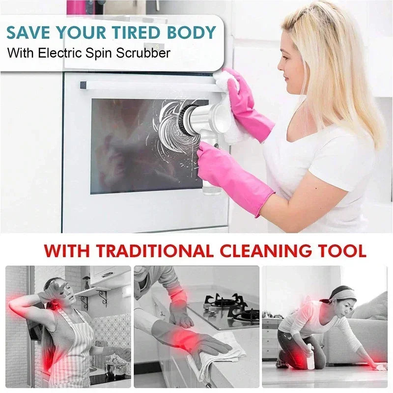 Scrubo™ Electric Spin Scrubber