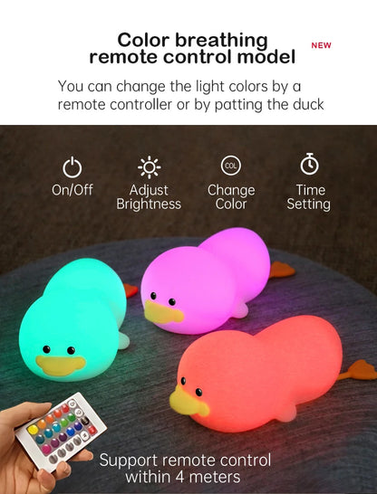 Doudou™ Silicone Duck Night Lamp