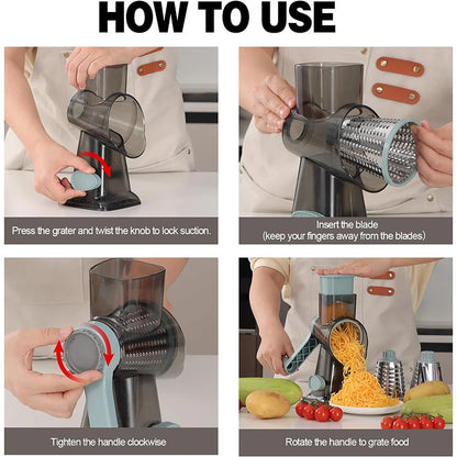 GrateMaster™ 3-in-1 Rotary Slicer