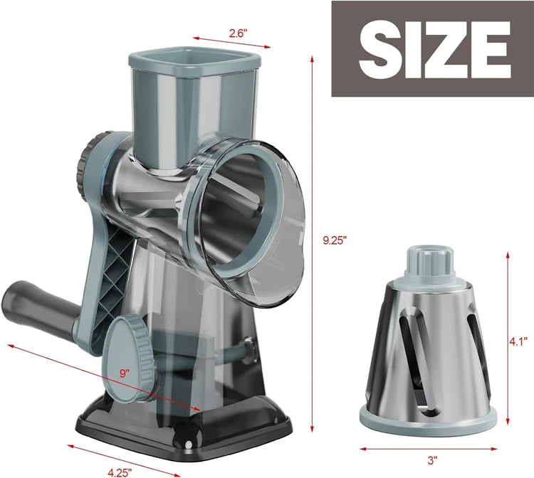 GrateMaster™ 3-in-1 Rotary Slicer