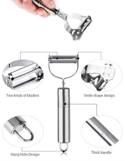 SliceCraft™ Vegetable & Fruit Peeler